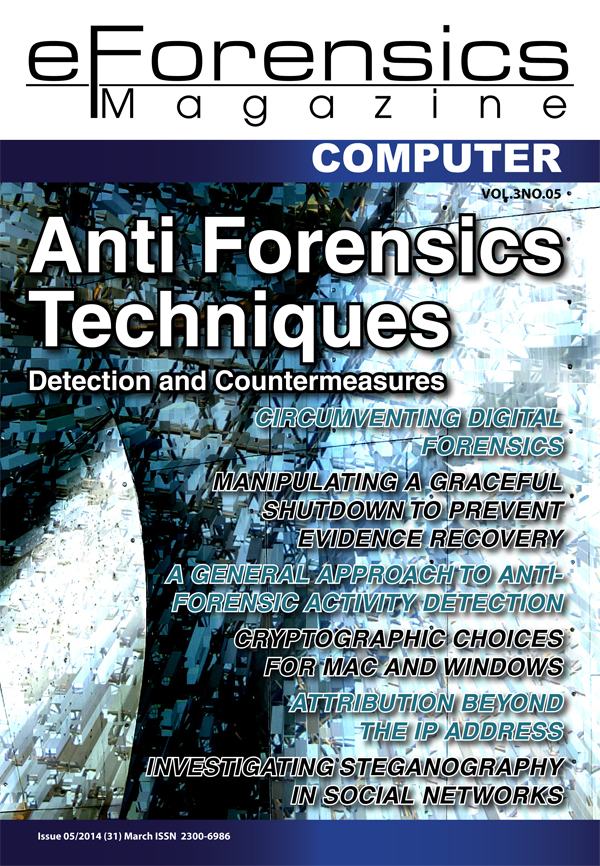 eForensics Magazine - Anti Forensics Techniques