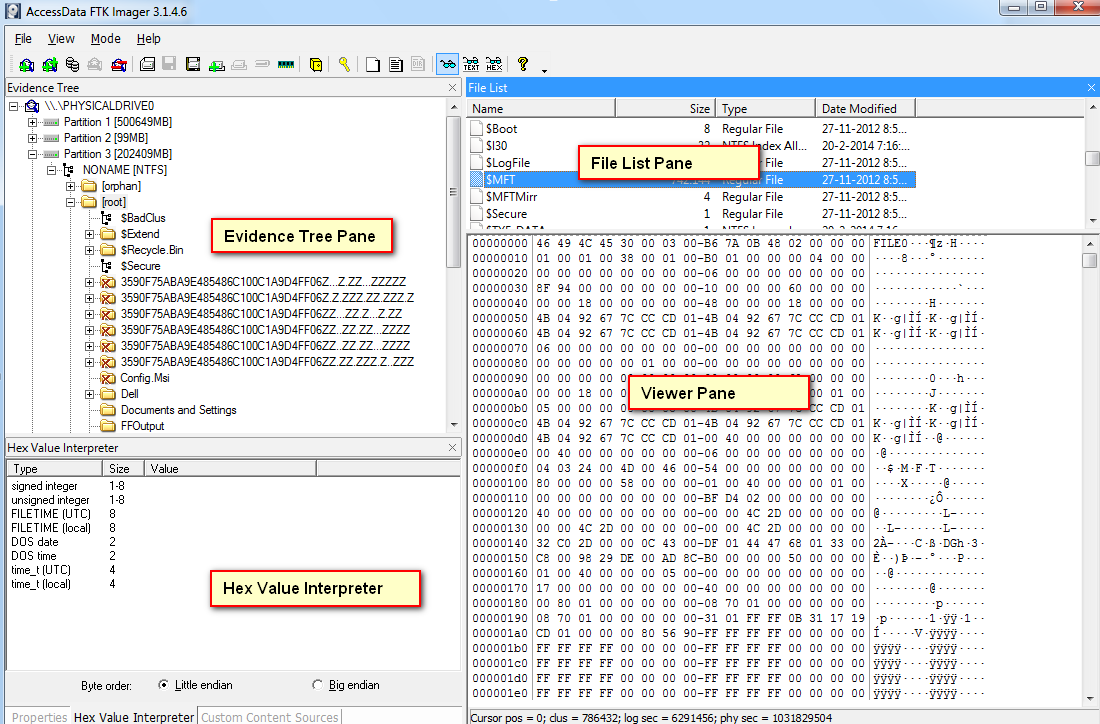 accessdata ftk imager device model