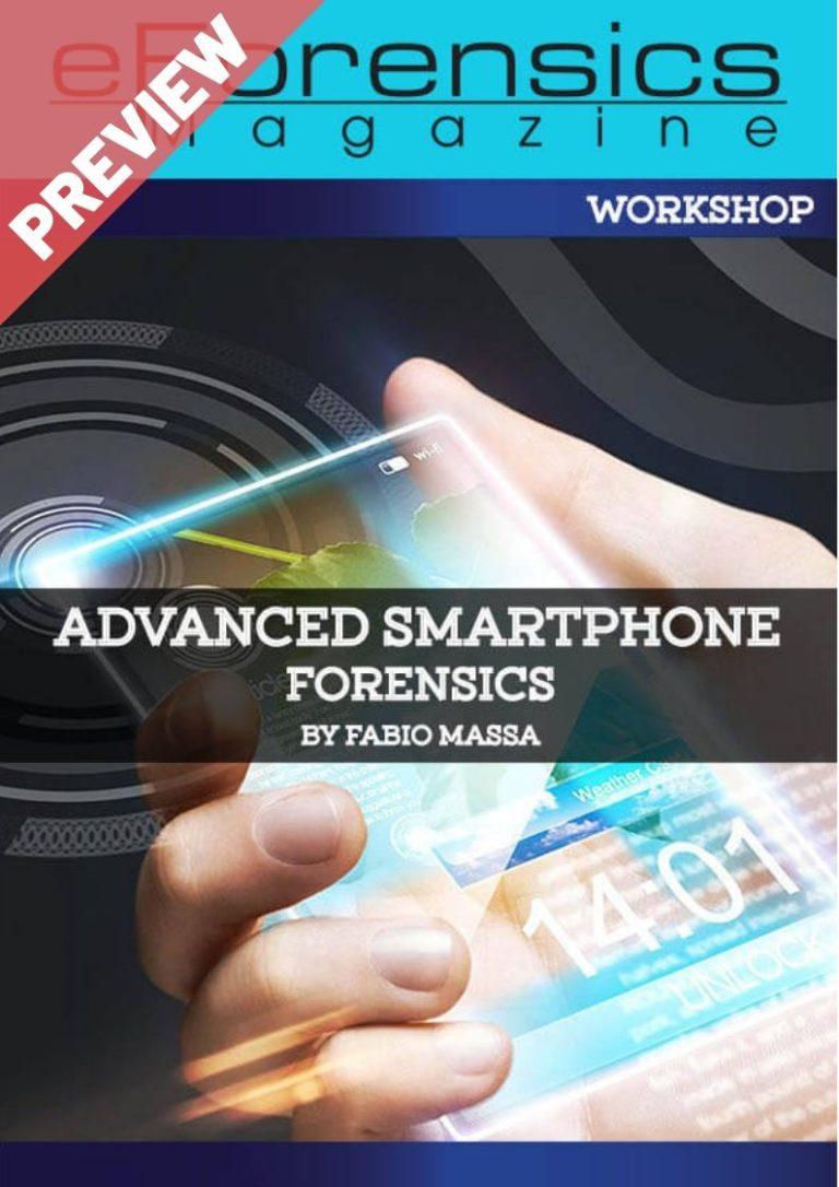 Preview Advanced Smartphone Forensics Workshop Ebook Eforensics