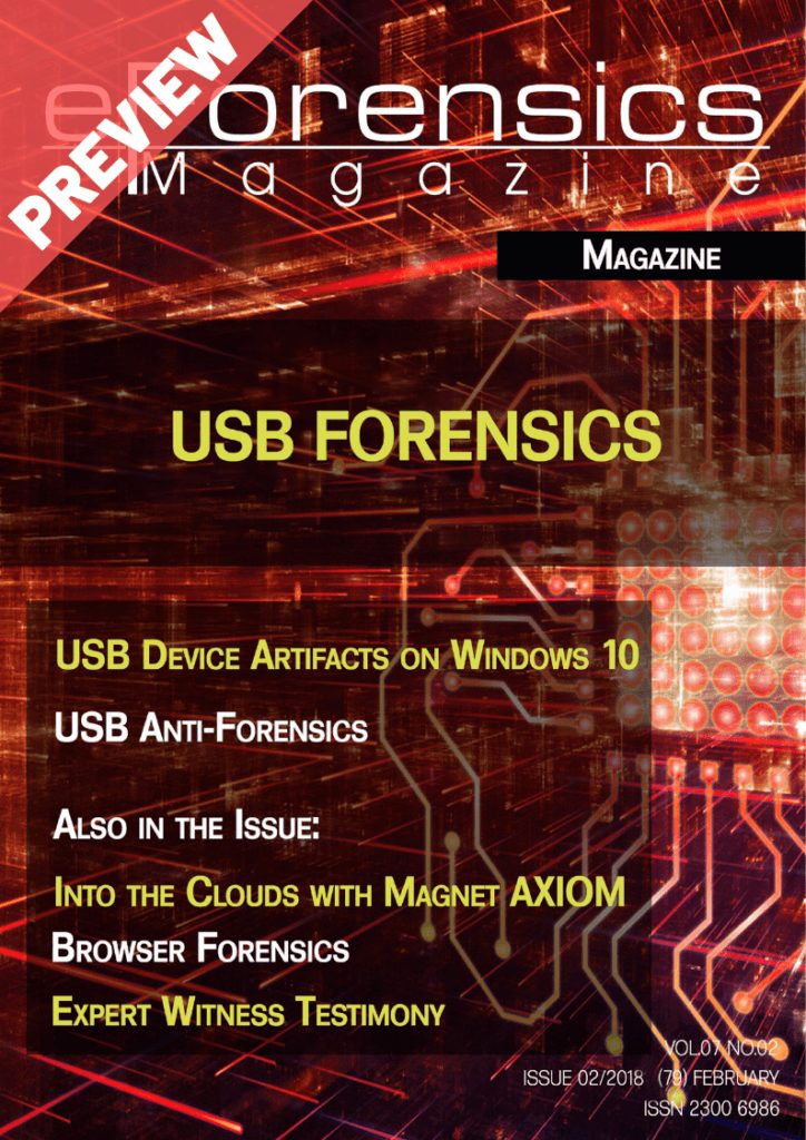 PREVIEW: USB Forensics - EForensics